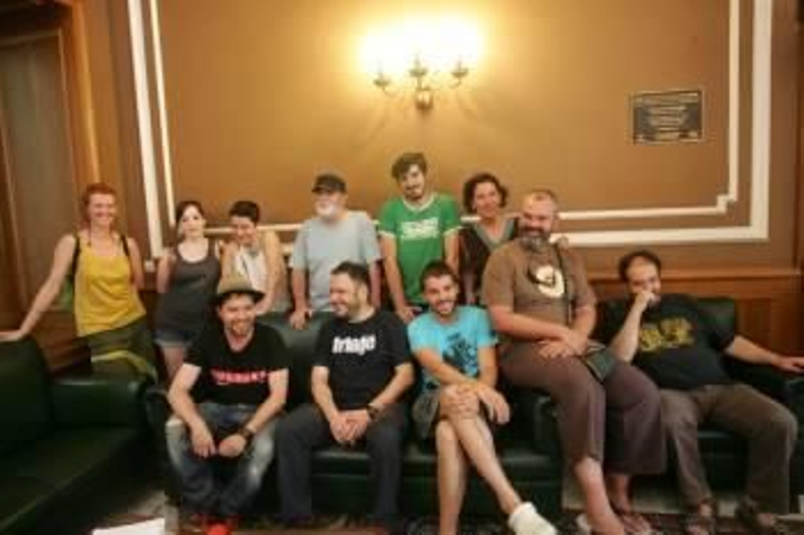 Representantes dalgunhas das entidades asinantes do manifesto e promotoras do Observatorio.  (Foto: MARCOS ATRIO)