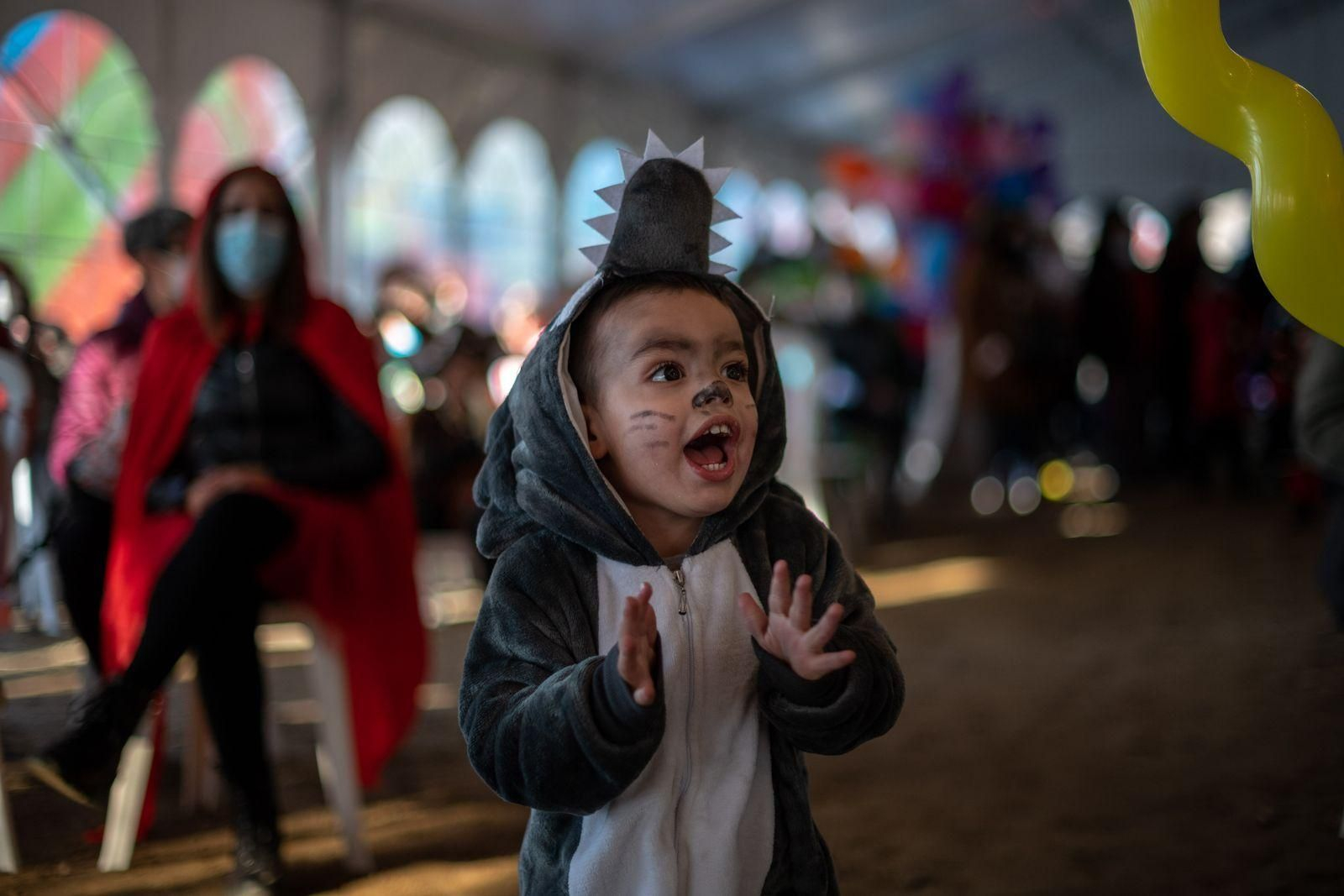 O CARBALLIÑO (INSUA DOS POETAS). 19/02/2022. OURENSE. Entorido infantil con varias actividades. FOTO: ÓSCAR PINAL