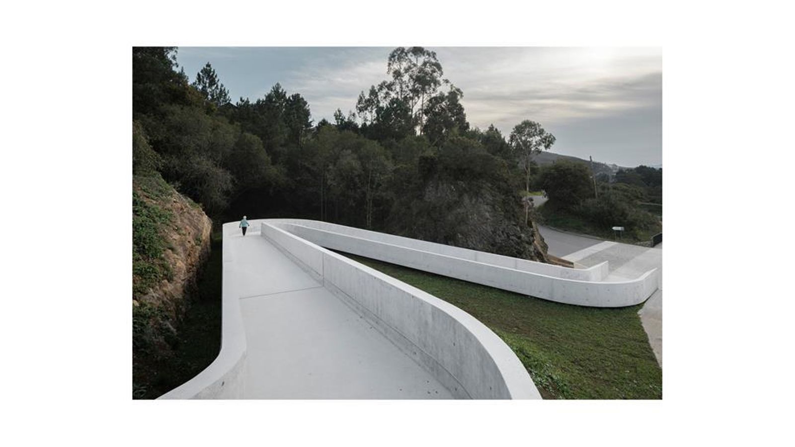 Rampa-llegada del camino francés a Santiago. (FOTO:COAG)