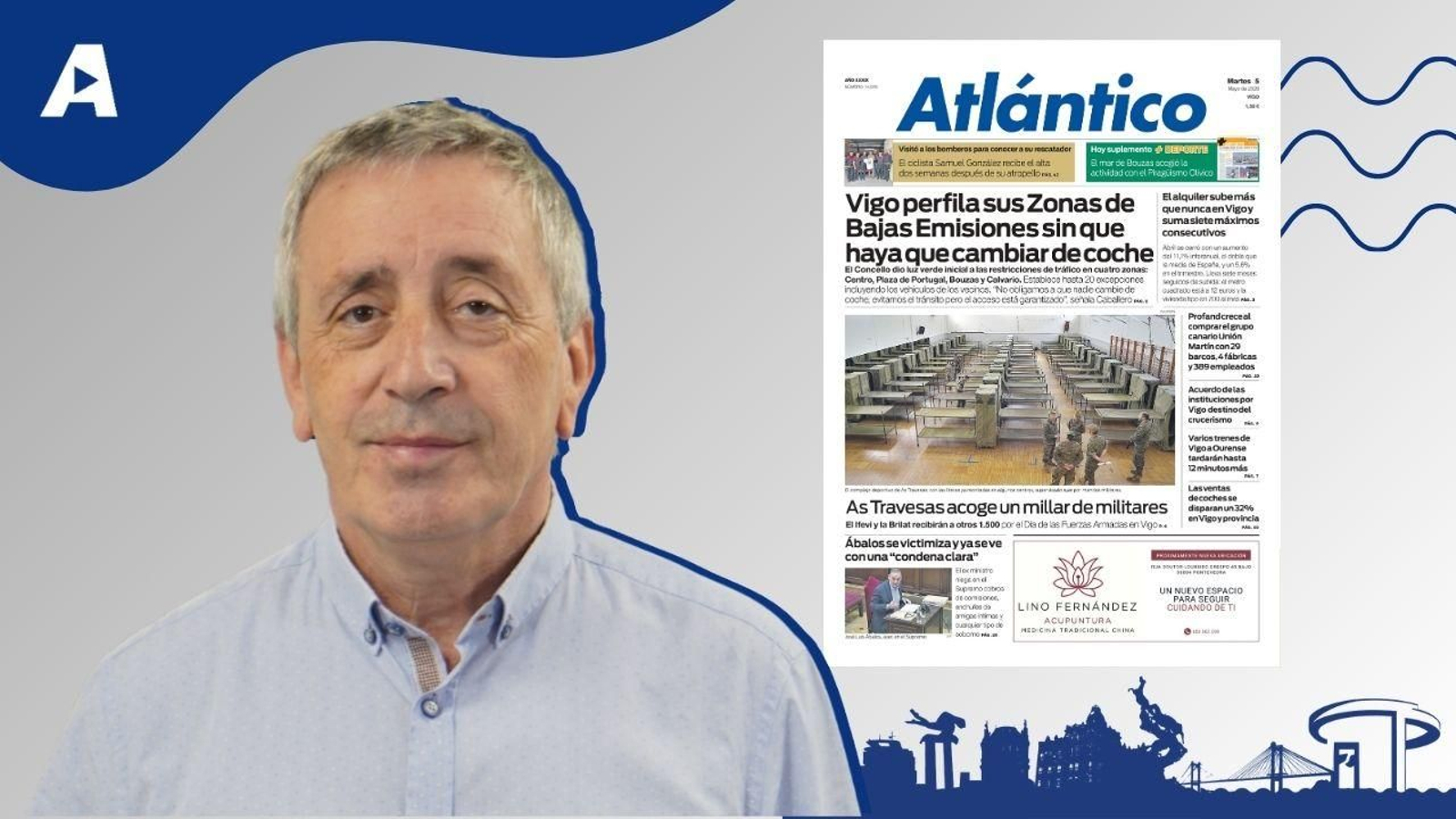 La portada de Atlántico del 5 de mayo