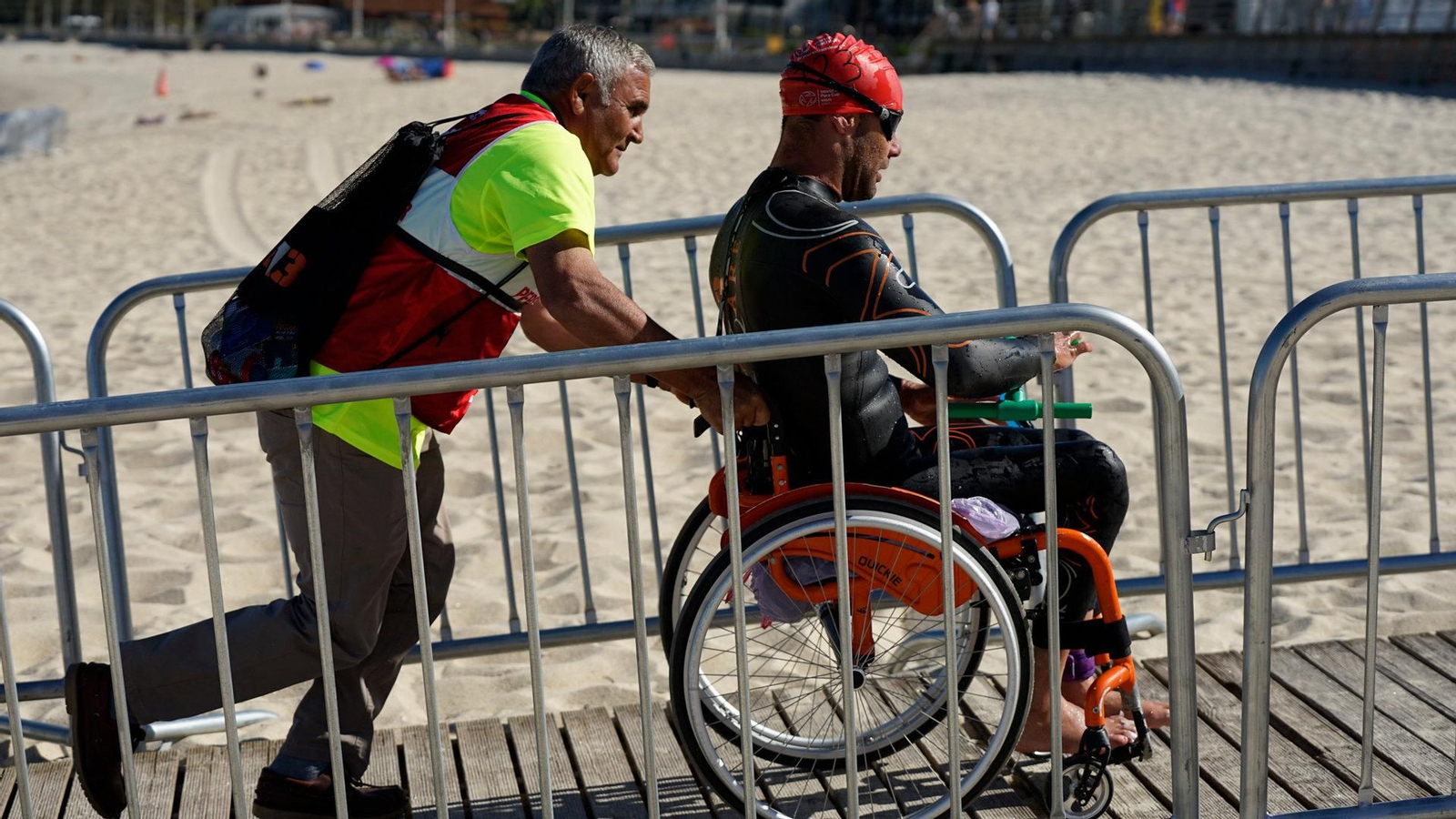 Copa del Mundo de paratriatlón en Samil.
