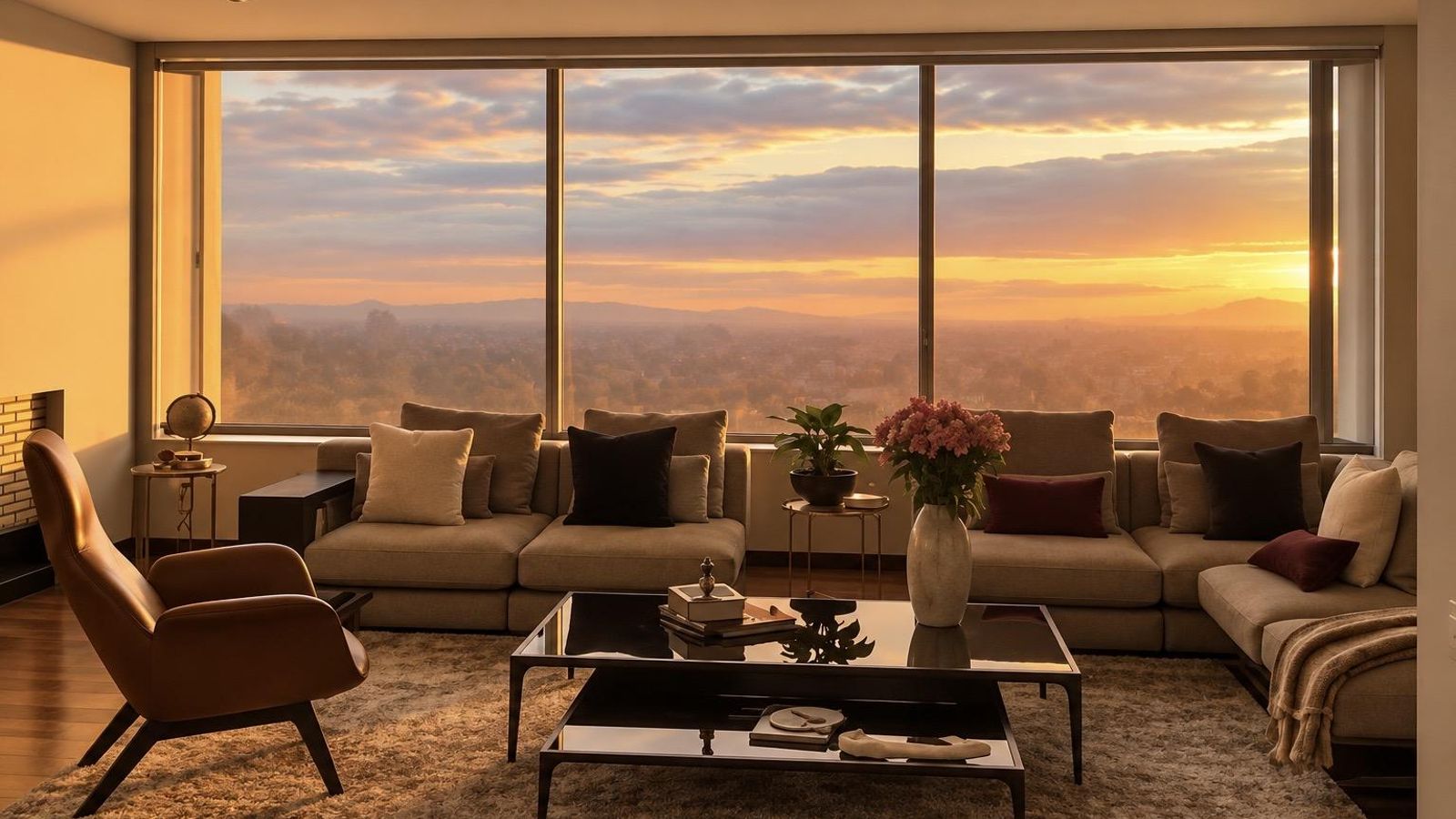 Interior del apartamento de lujo en Bogotá, a la venta por 440.000 euros