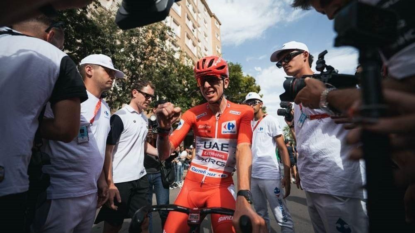 El ciclista esloveno Tadej Pogacar (UAE Team Emirates-XRG)