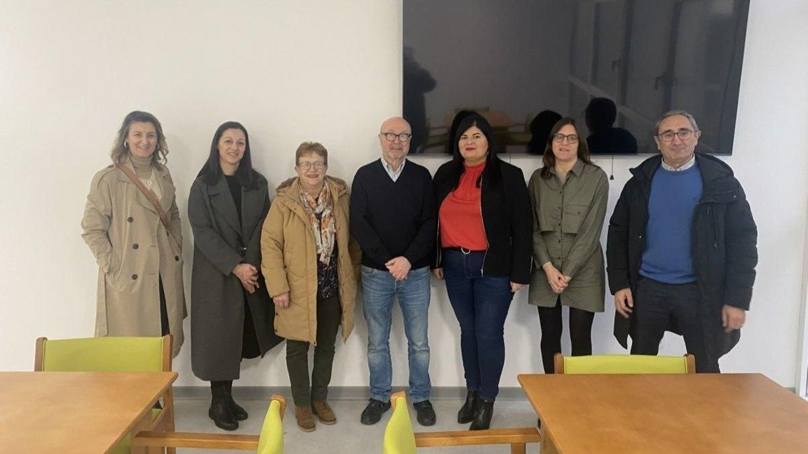 Visita á residencia de Aspadisi.