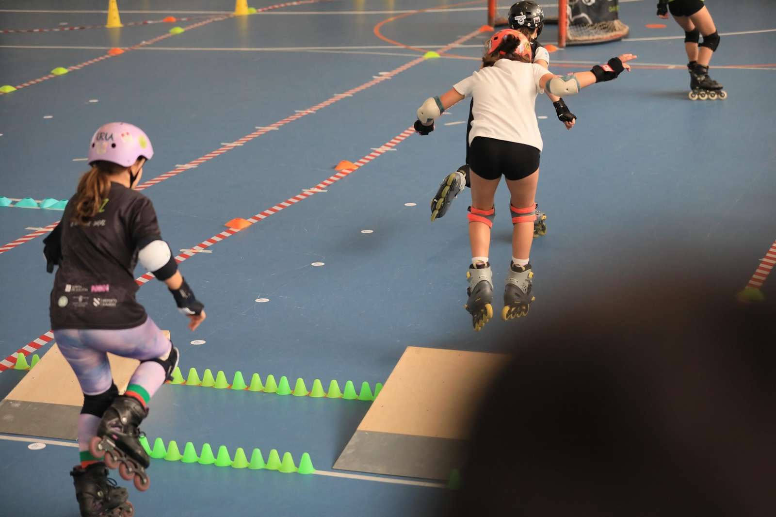 Galería | A Carballleira disfruta de una gran jornada la Liga Gallega Freestyle de patina, en imágenes
