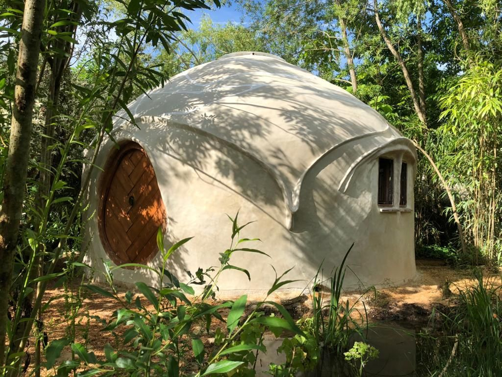 Modelo de casa Kerterre que se construirá en el CEIP As Bizocas.