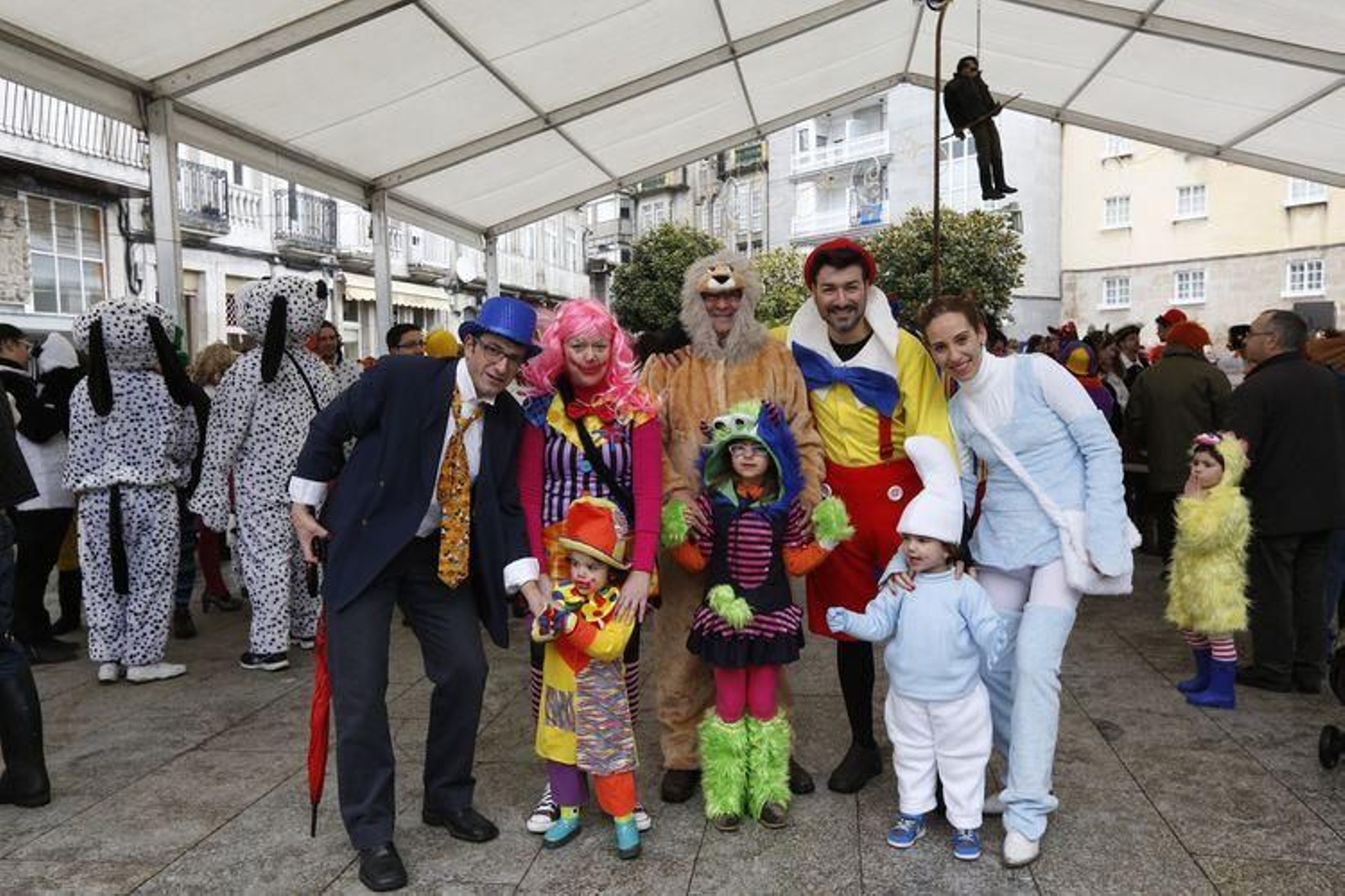 Xinzo disfrutó de su lunes de Entroido