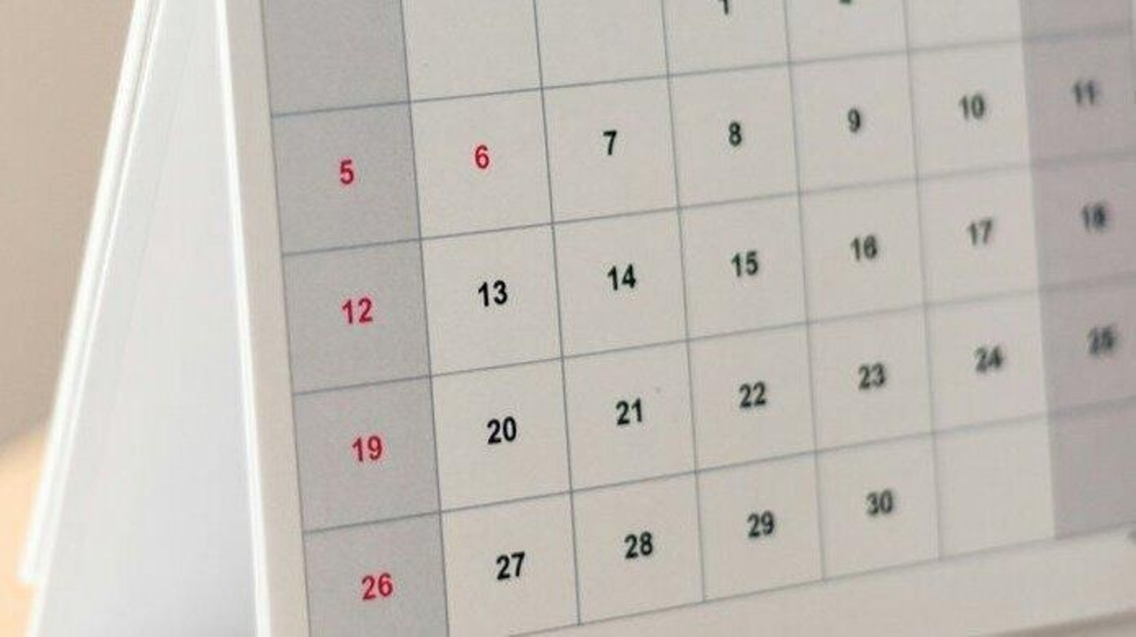 Calendario.