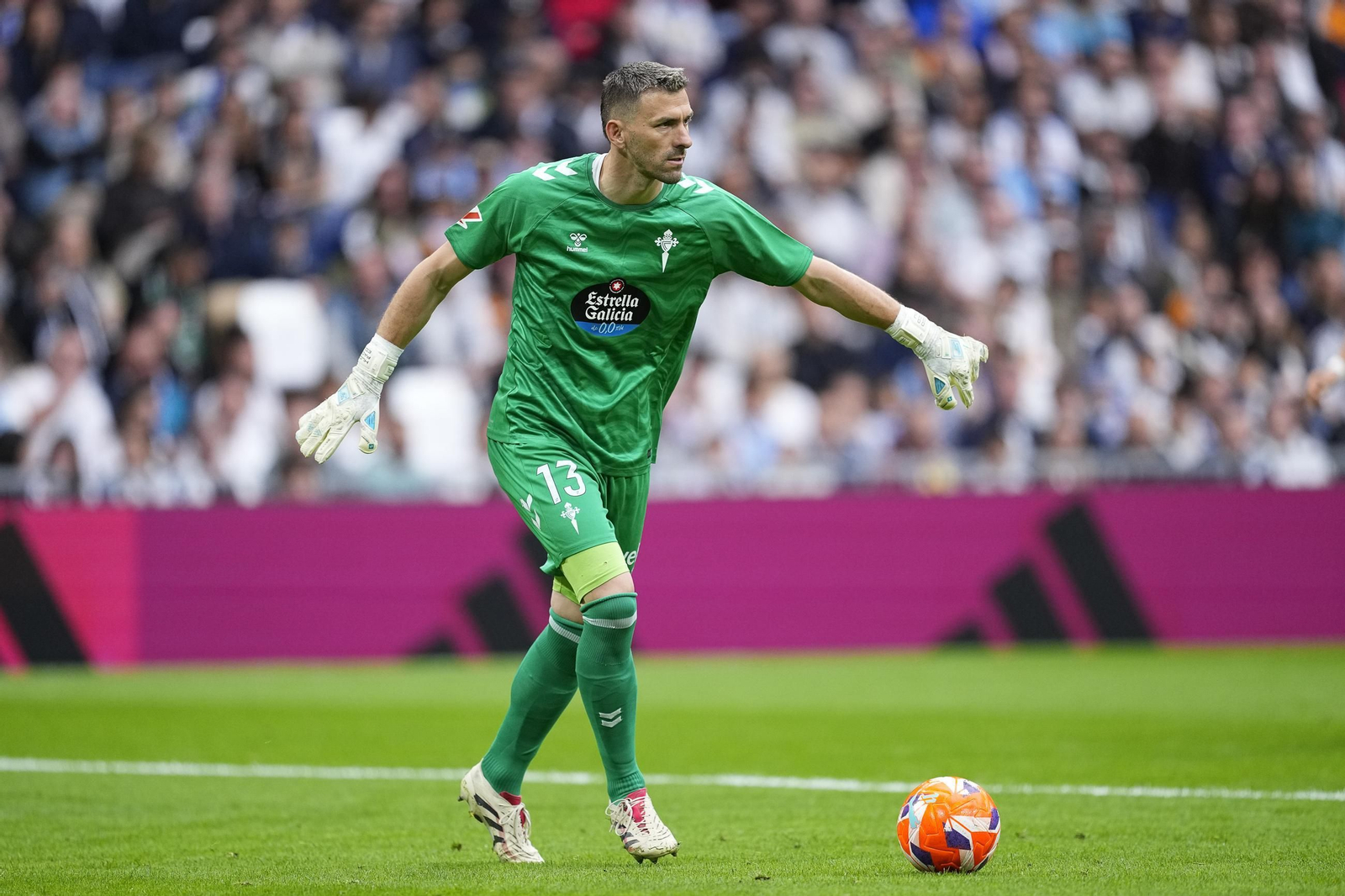 Galería | Partido entre el Real Madrid y el Celta en el Bernabéu