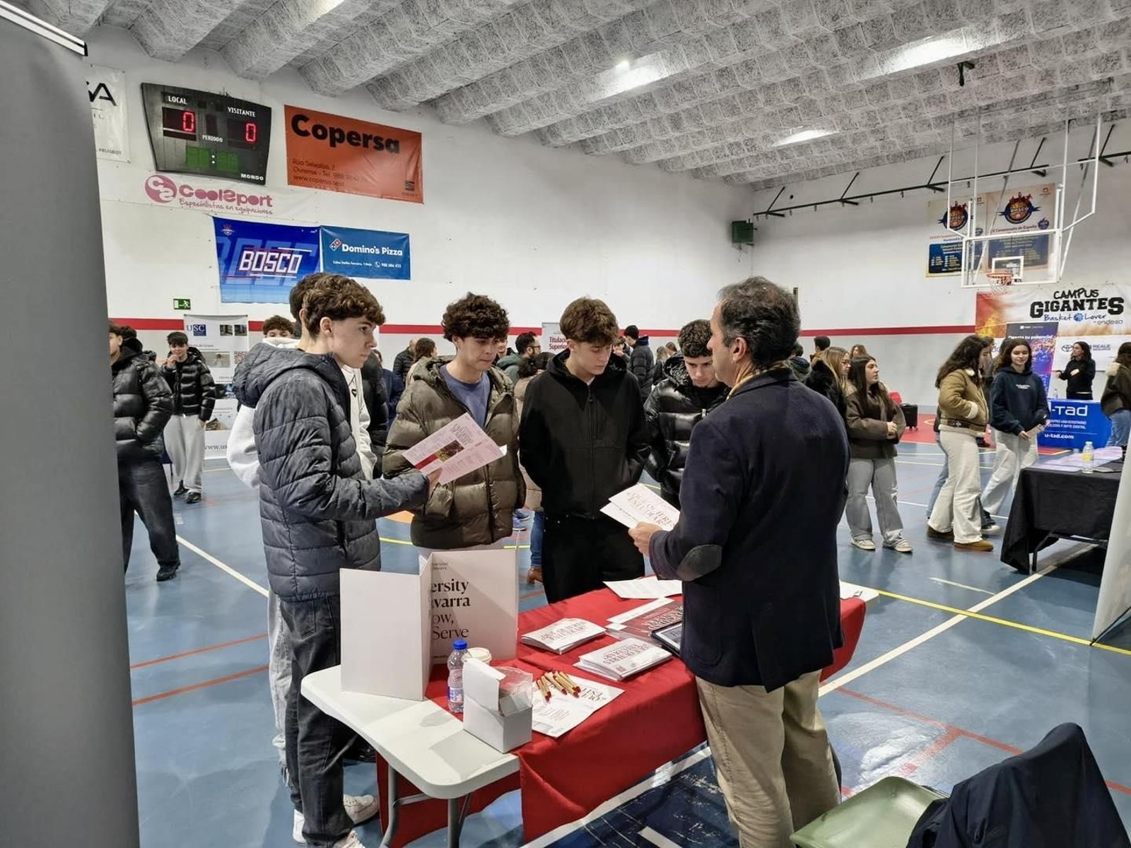 Feria universitaria en Salesianos