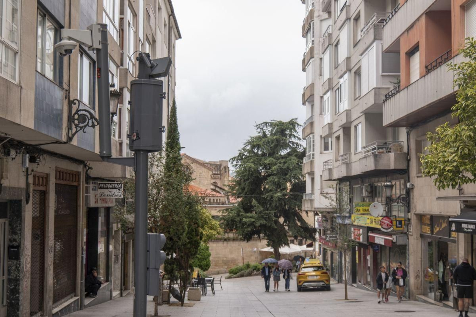 Zona de bajas emisiones de la ciudad.