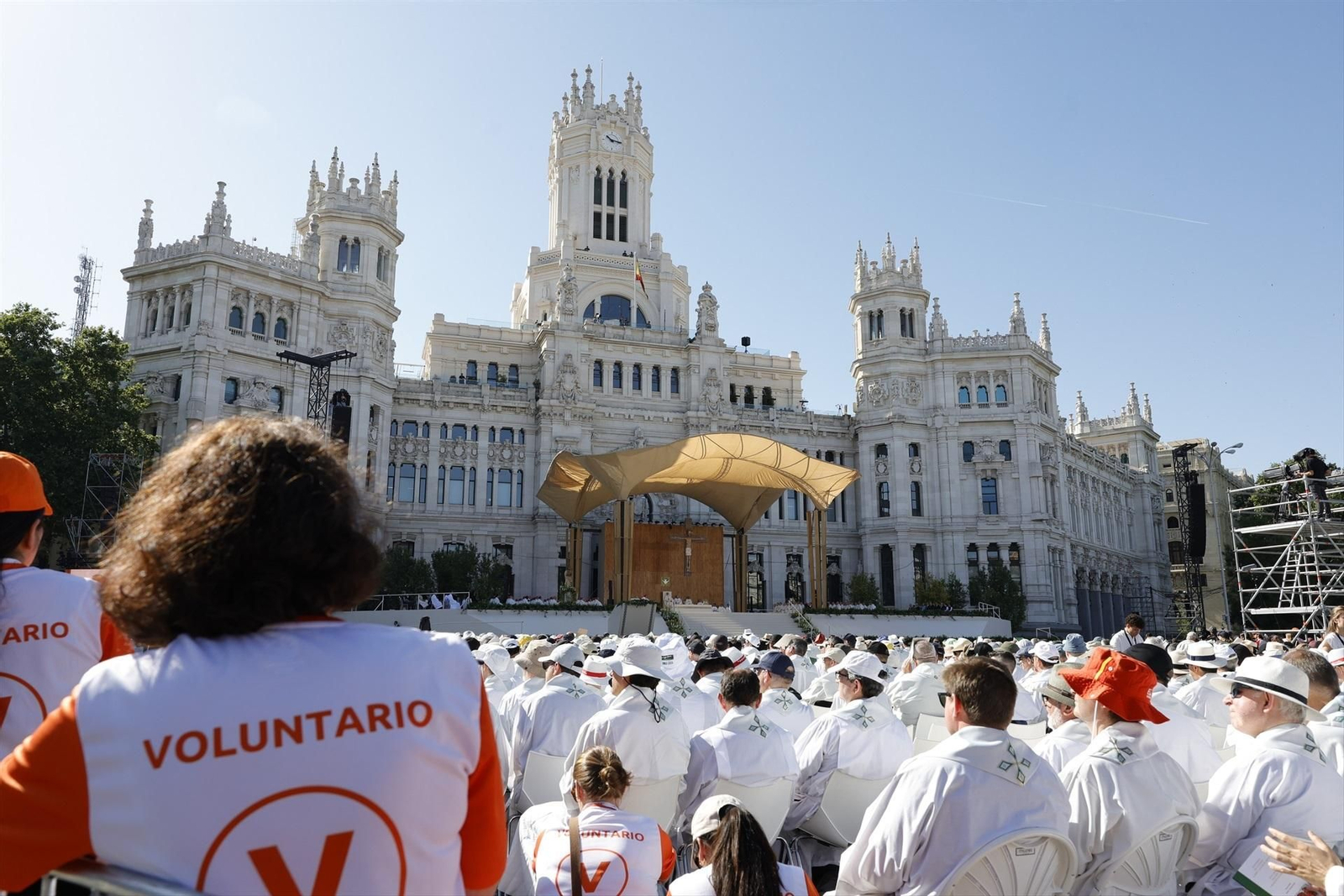 Galería | La segunda jornada del papa León XIV en Madrid, en fotos