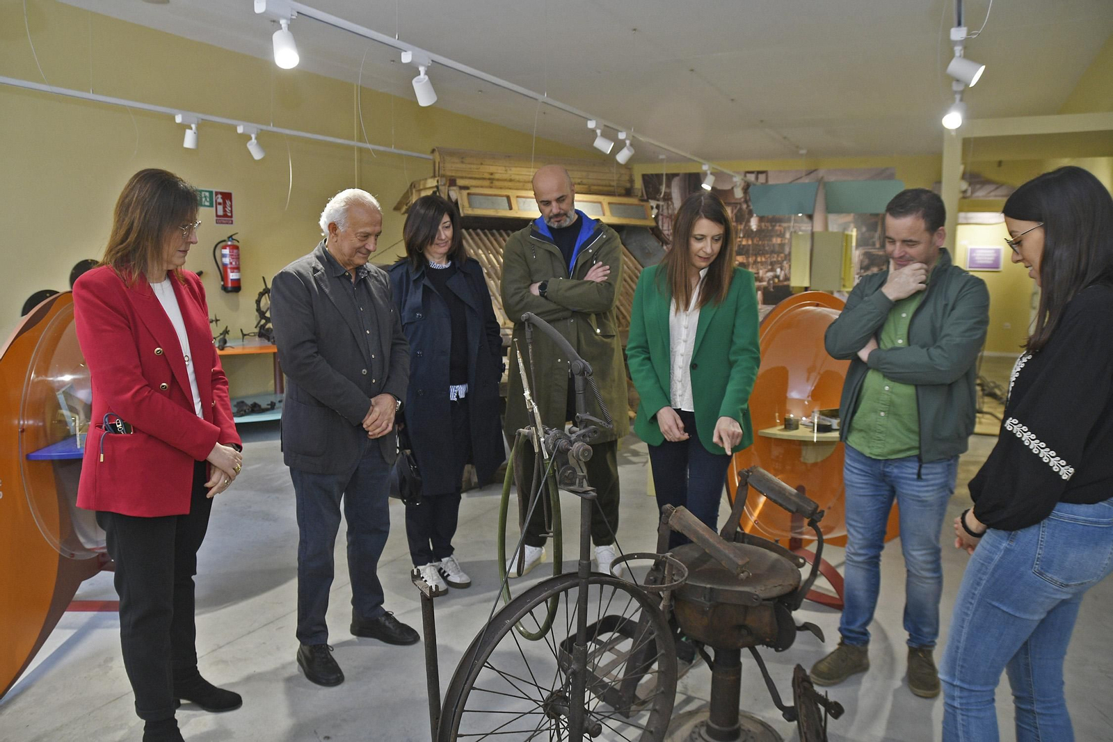 Visita da conselleira de Medio Rural á Peroxa.