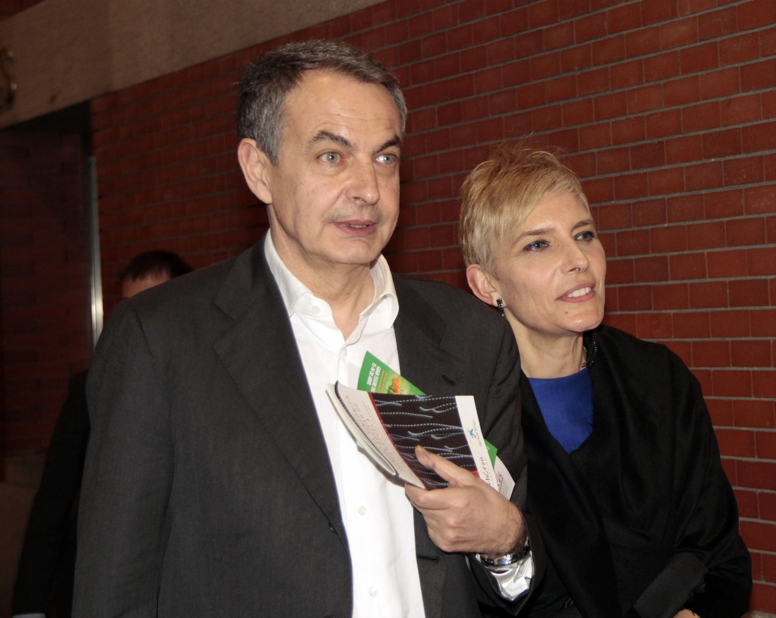 El expresidente Zapatero y su esposa, Sonsoles Espinosa