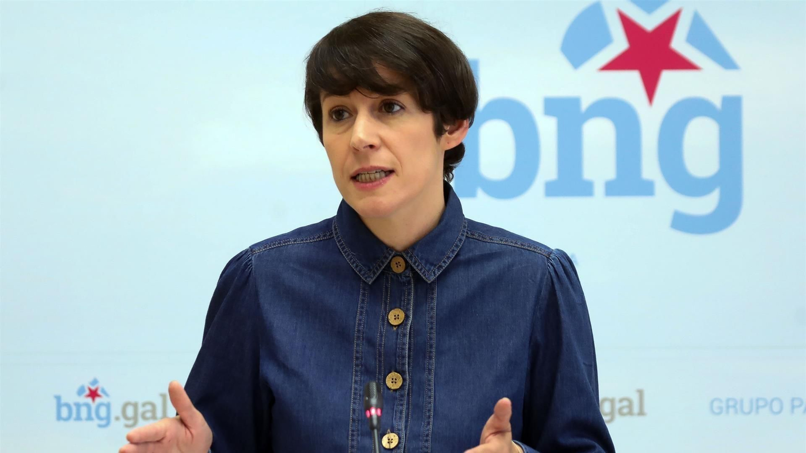 La portavoz nacional del BNG, Ana Pontón. EFE