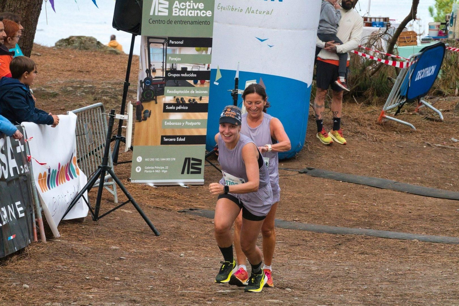 Carrera femenina en Monteferro.