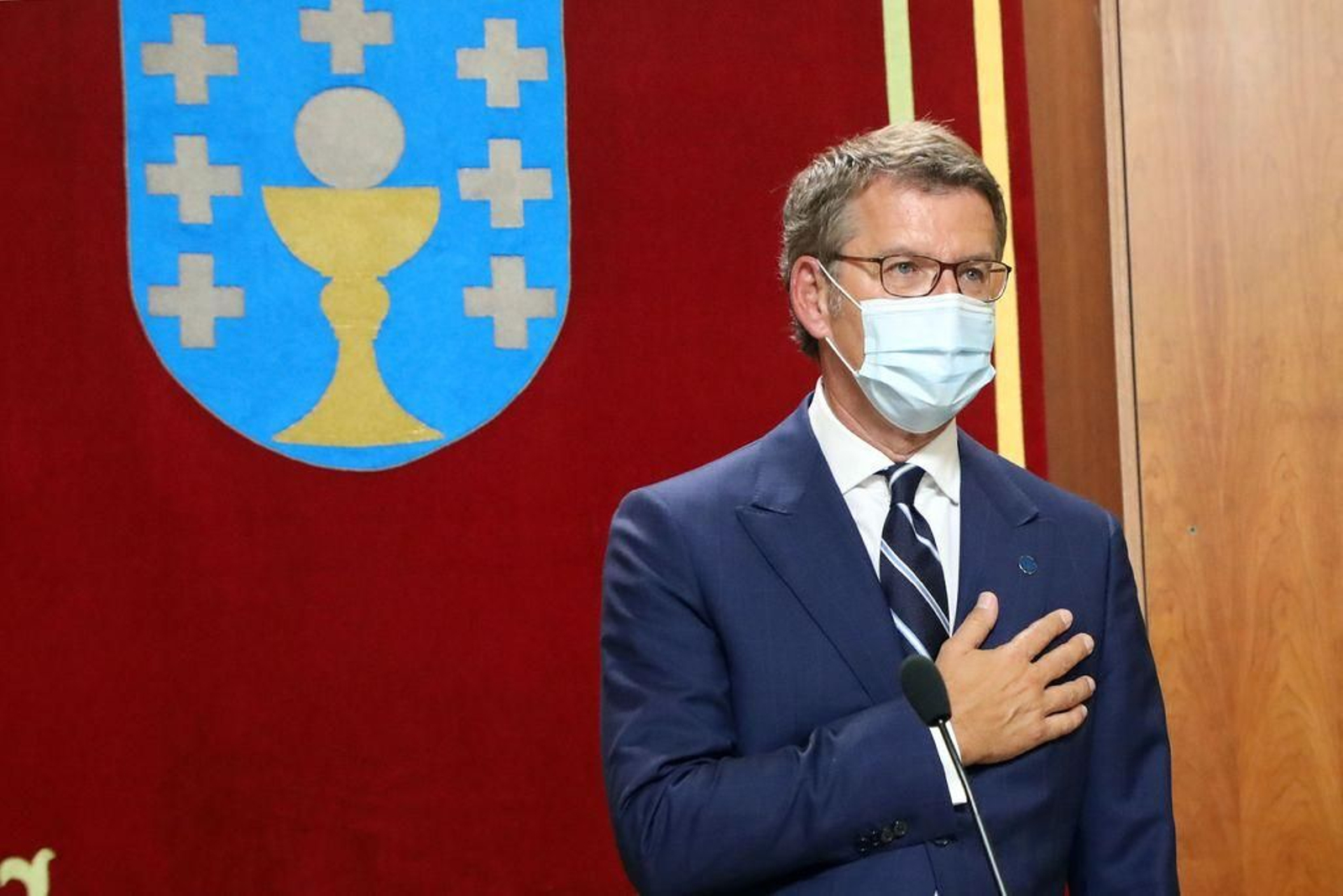 Alberto Núñez Feijóo toma
posesión como presidente de la Xunta