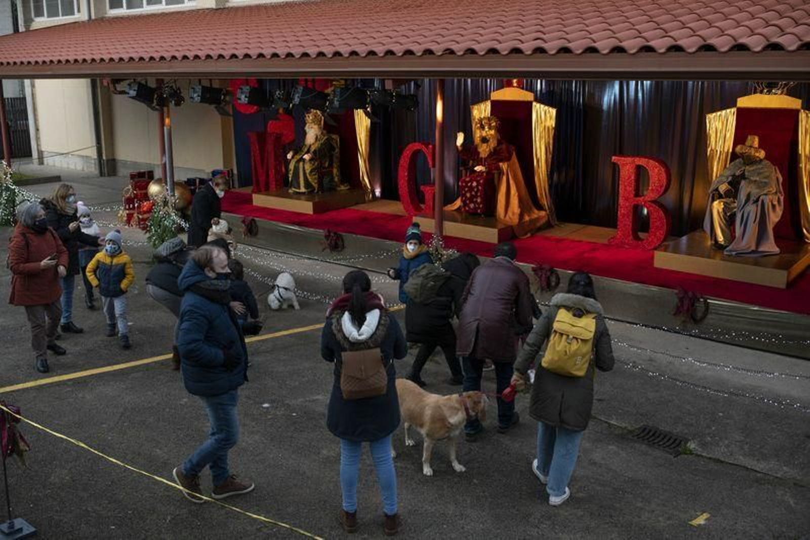 Recepción dos Reis Magos en Allariz // FOTO: ÓSCAR PINAL