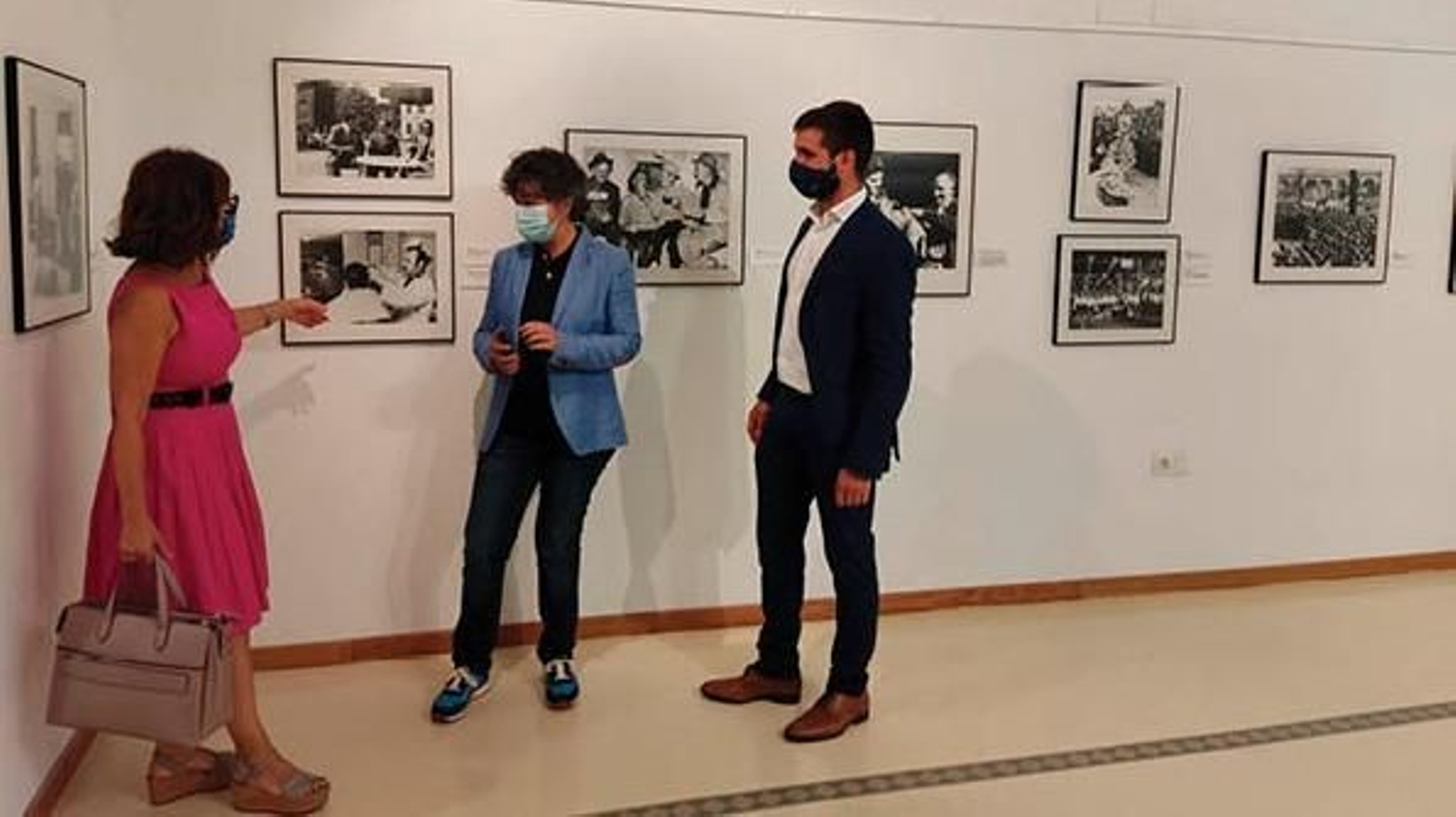 Beatriz Fernández-Anguiano, Cristina Paz y Rubén  Vázquez en Trives