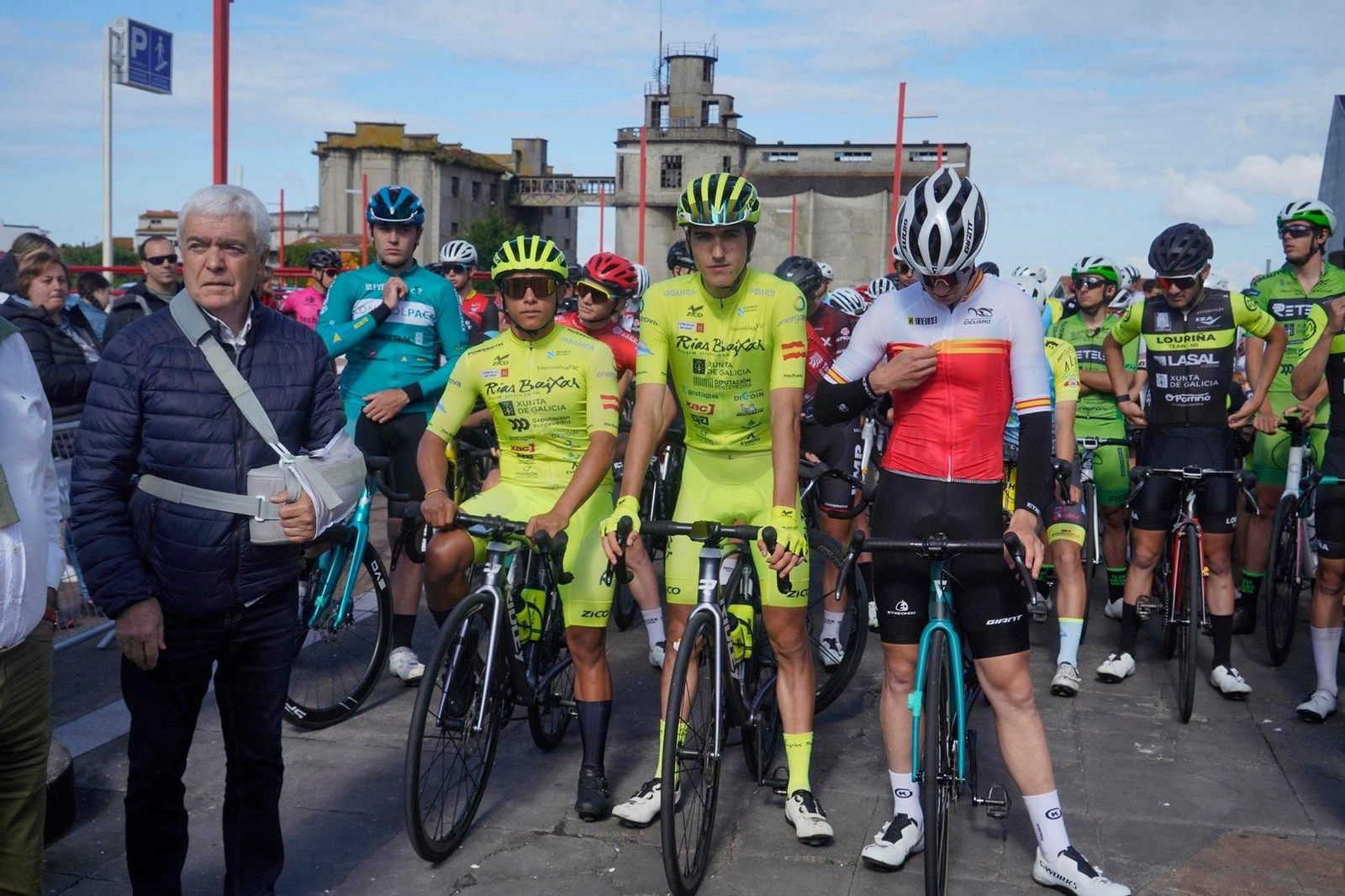 Copa de España de Ciclismo en Vigo.
