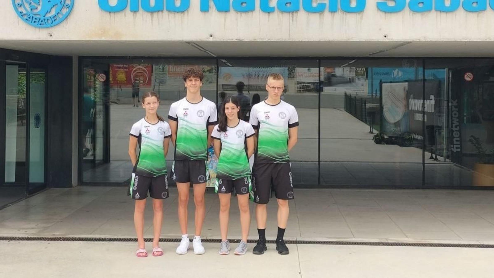 Irene Requejo, Enrique Carballo, Mencía Álvarez y Mikhail Merzlyakov.