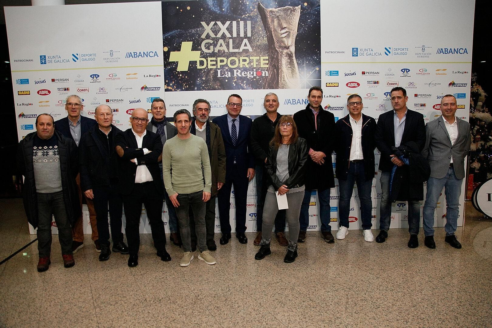 Autoridades y miembros del jurado de los XXIII Premios +Deporte La Región.