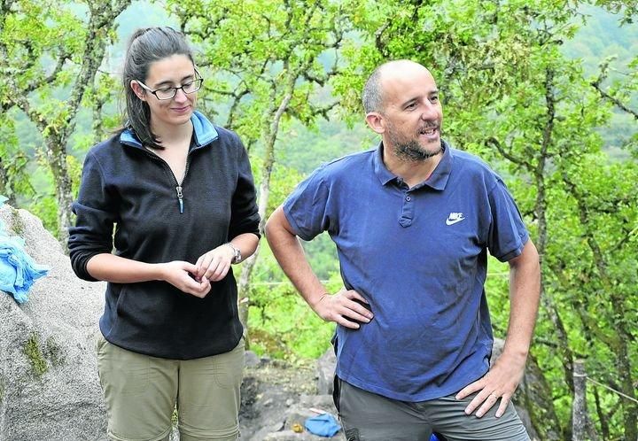 Alba A. Rodríguez y Adolfo Fernández (en la imagen), investigadores del proyecto junto a Patricia Valle.