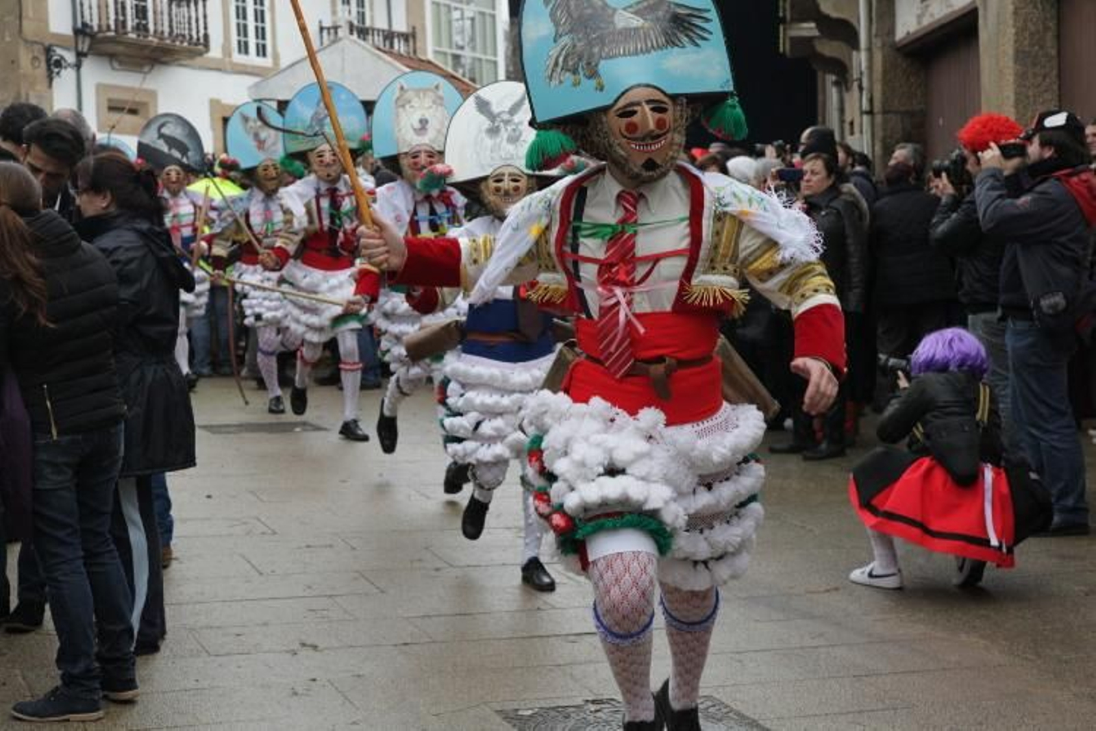 Los peliqueiros salieron con fuerza, demostrando todo su poderío. (JOSÉ PAZ)