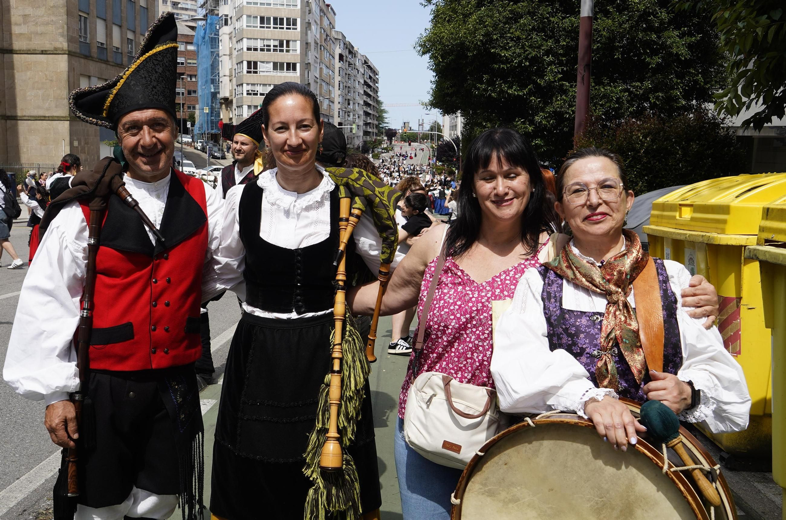 Galería | Vigo celebra el Día de la Muiñeira a lo grande