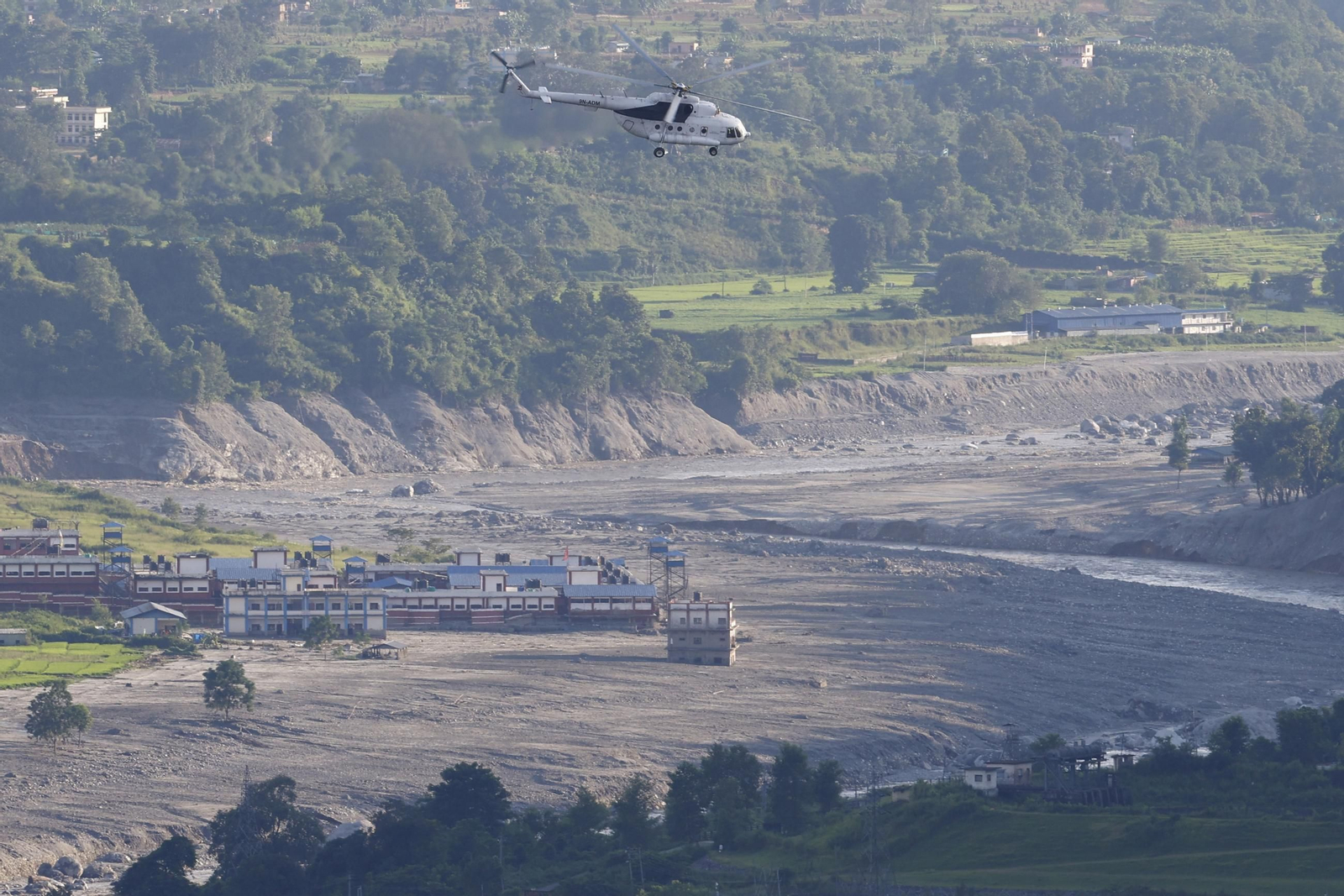 Galería | Las imágenes satelitales que muestran la devastación de la riada en Nepal