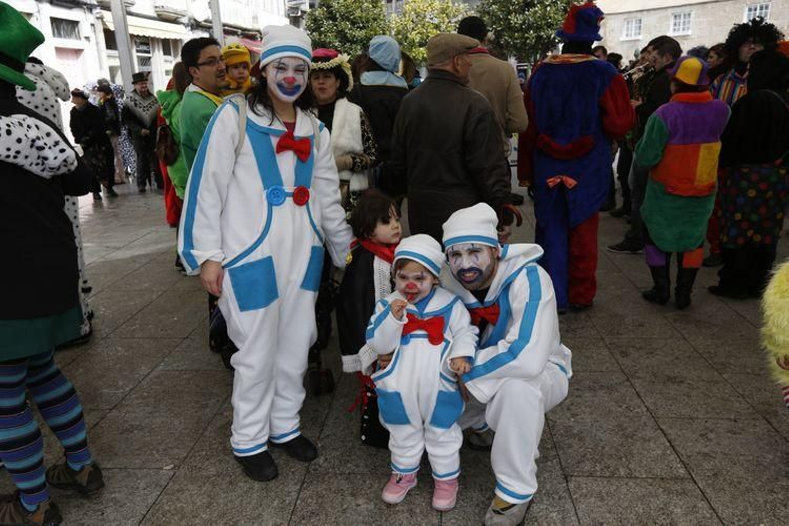 Xinzo disfrutó de su lunes de Entroido
