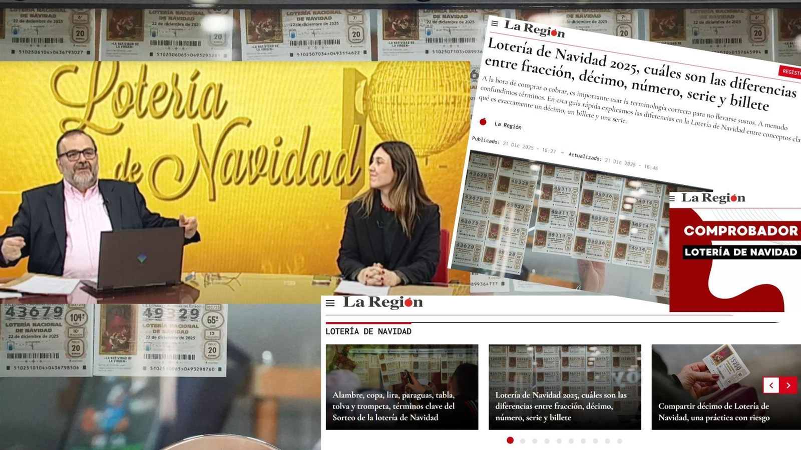 Programa especial Lotería de Navidad 2025.