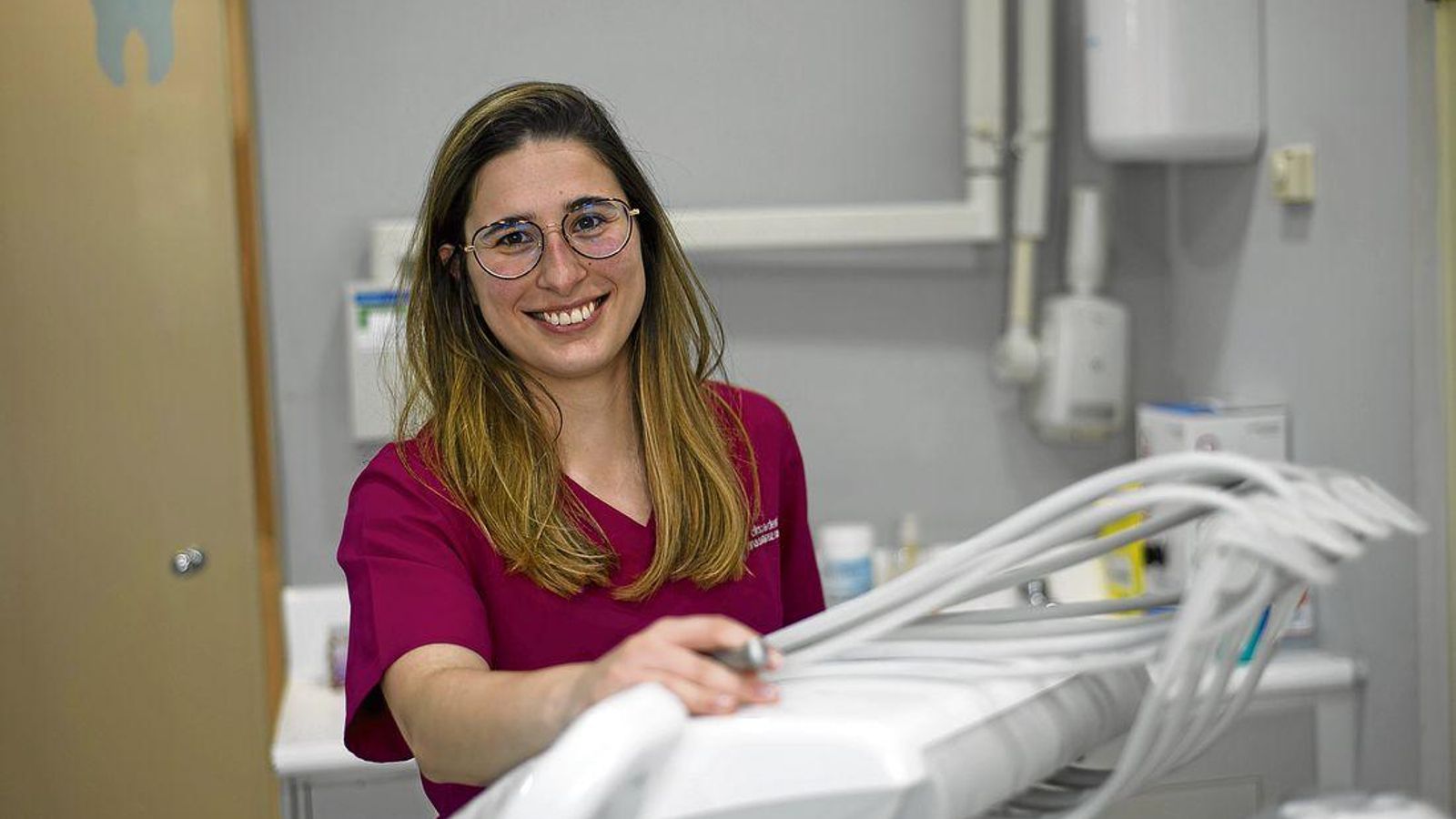 Barbadás 26/3/21 Entrevita a Raquel Seixas en su clínica de A Valenzá  Fotos Martiño Pinal