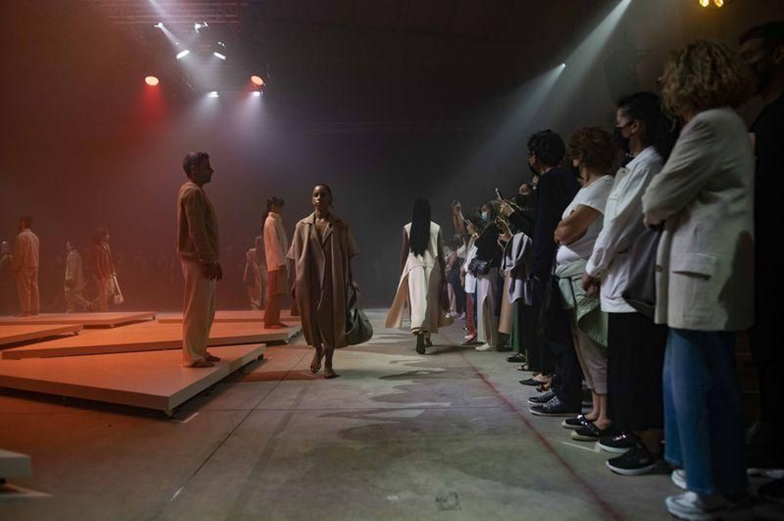 Desfile de Adolfo Domínguez en San Cibrao (MARTIÑO PINAL).