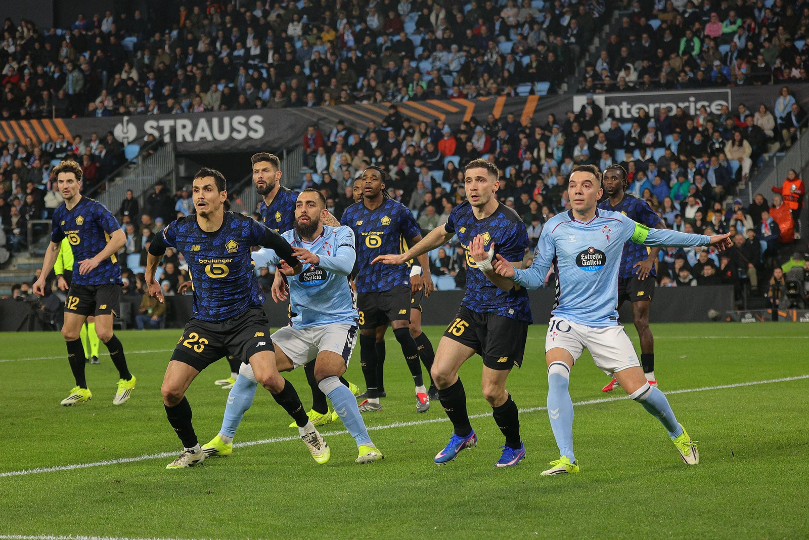 Galería | El Celta recibe al Lille en Balaídos