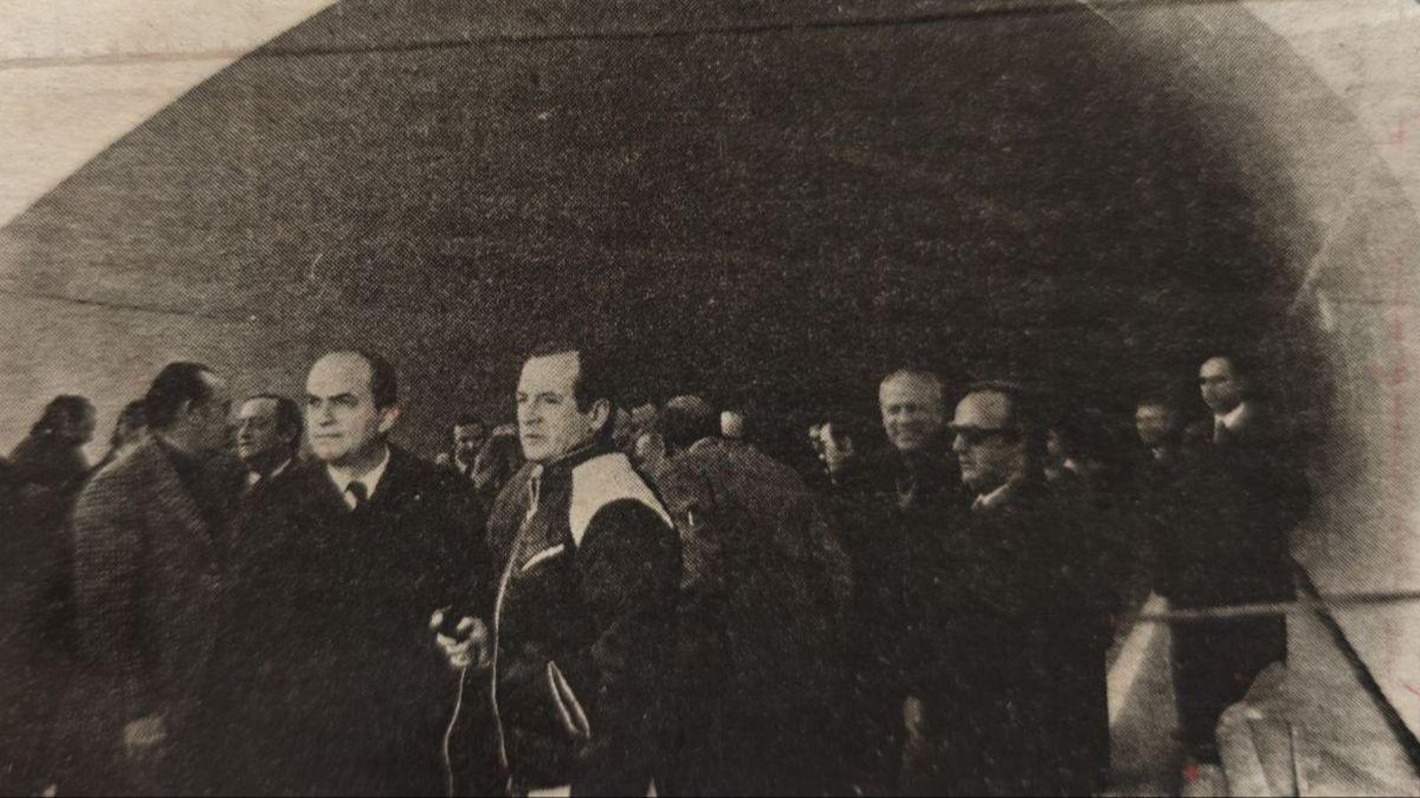 Inauguración del Túnel de La Canda.