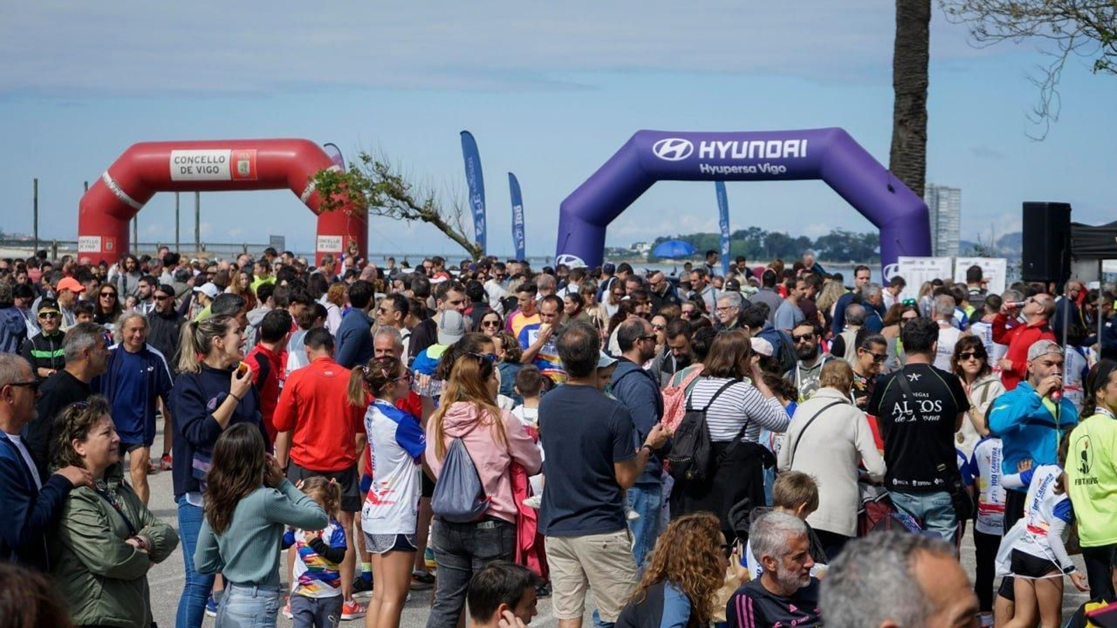 Carrera Praia de Samil.