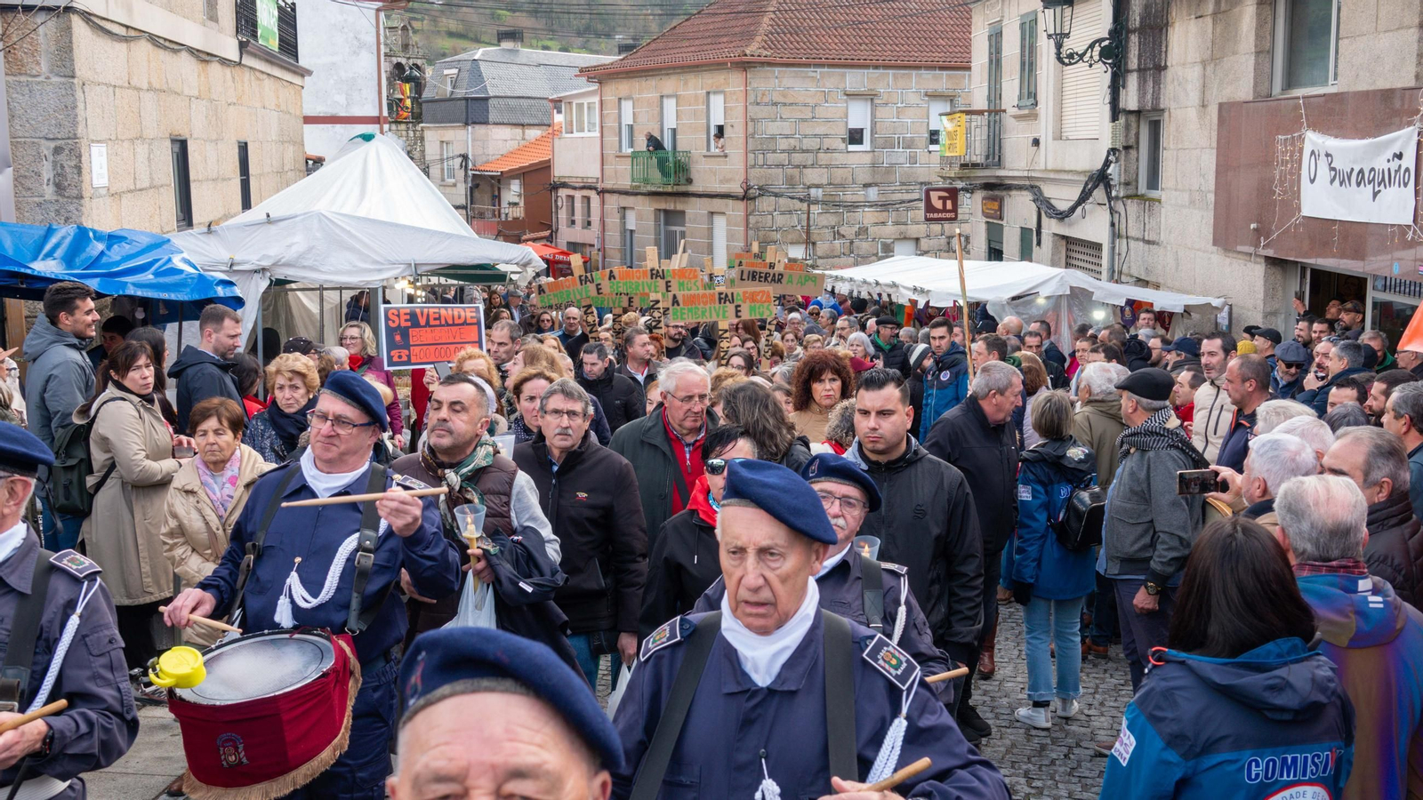 Galería | Bembrive celebra San Blas, la gran romería invernal de Vigo