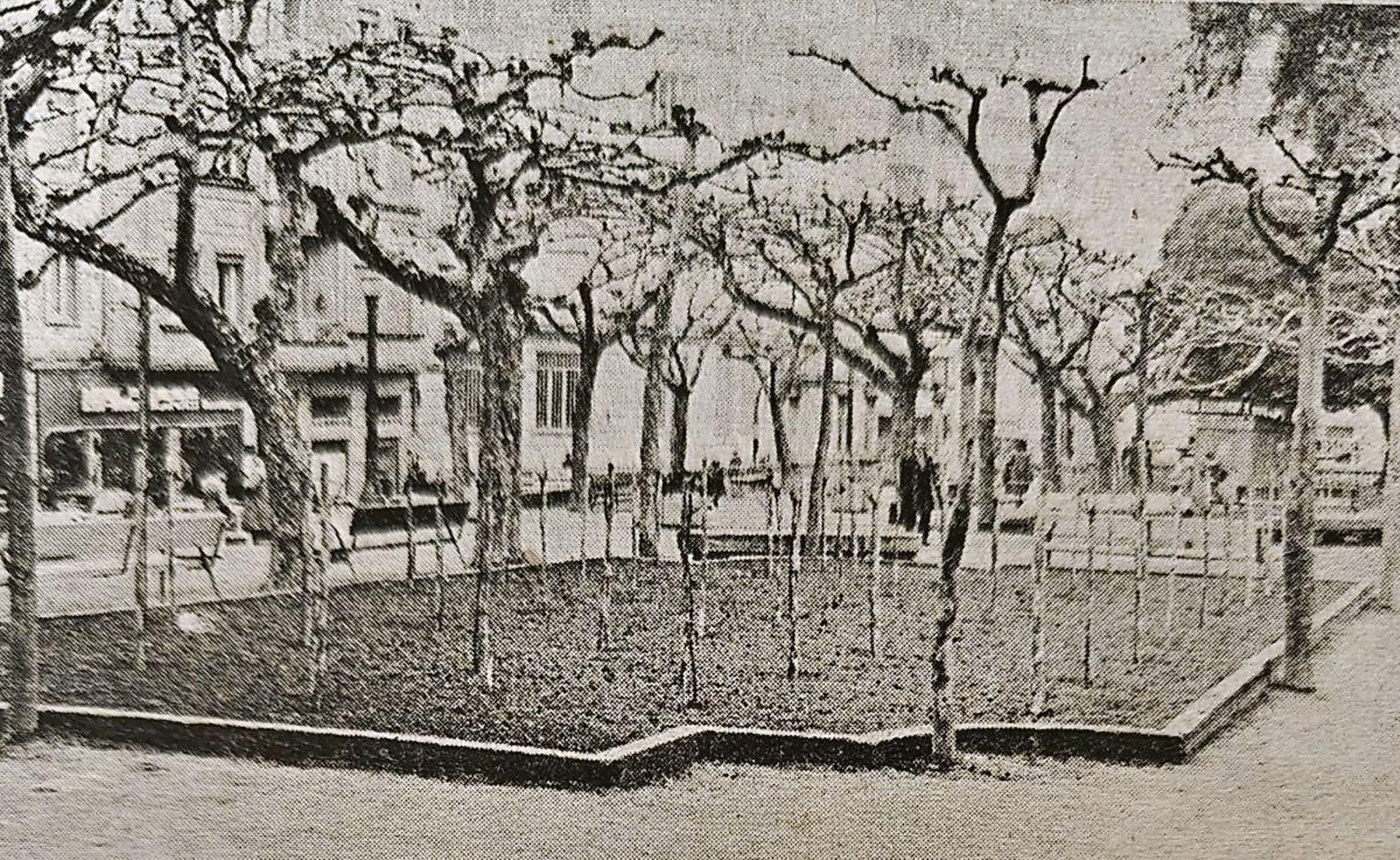 El Parque de San Lázaro recién reformado.