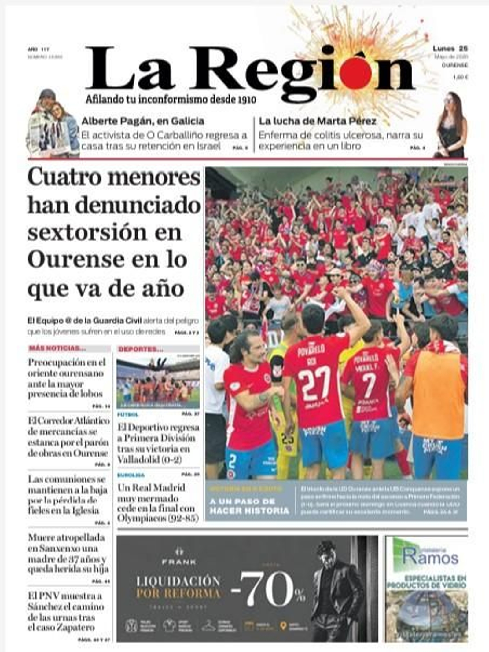 Portada La Región 25052026